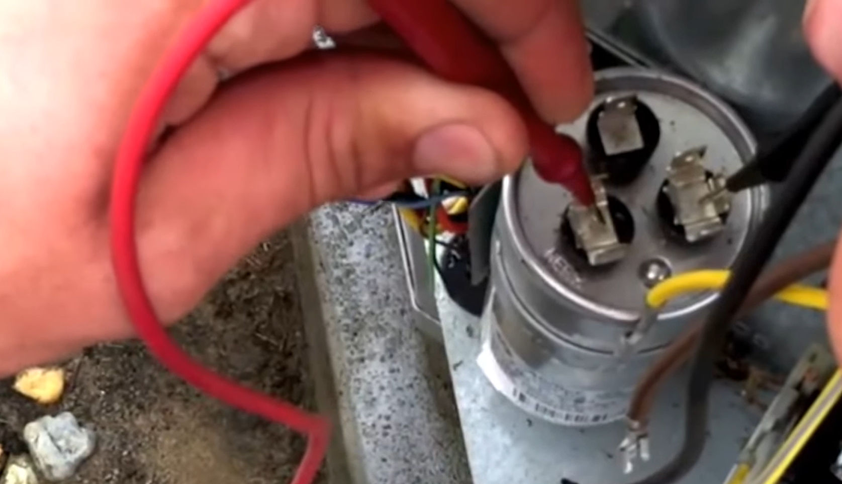 ac start capacitor wiring